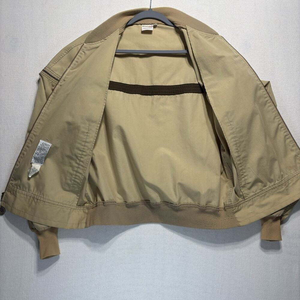 Vintage Grand Slam Penguin Munsingwear Jacket Mens MED 70s 80s Windbreaker READ - Picture 9 of 16